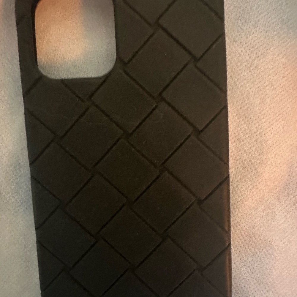 Bottega Veneta Black Phone Case